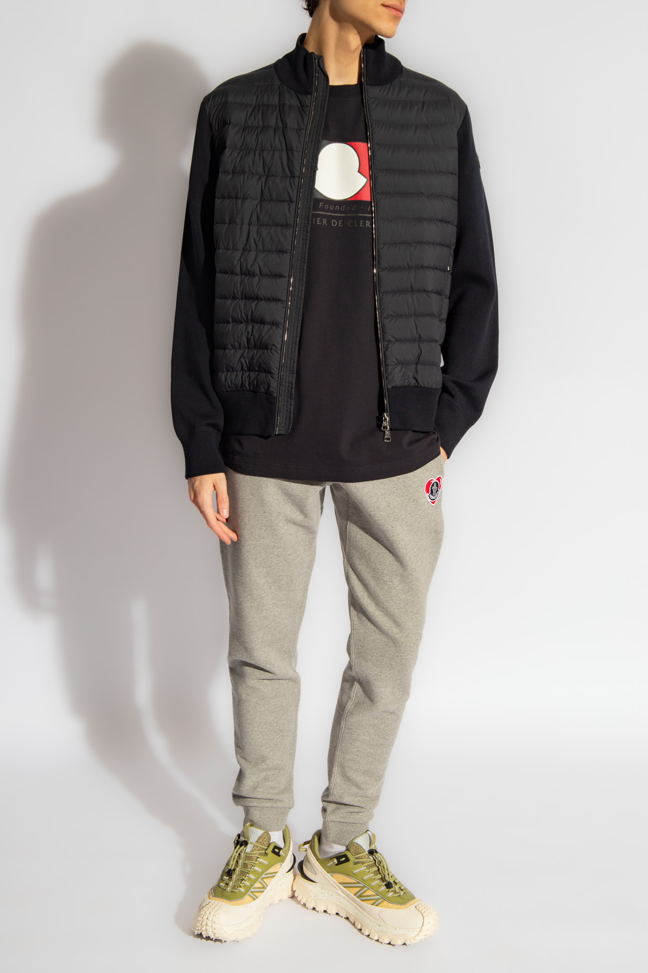 Moncler Cardigan with down front | Men's Clothing | Vitkac